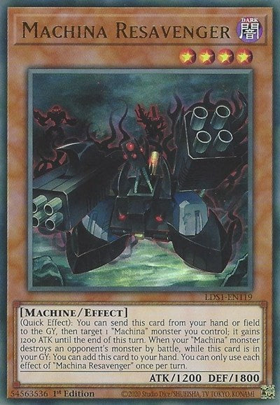 Machina Resavenger (Ultra Rare) [LDS1-EN119-UR]
