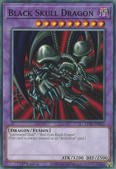 Black Skull Dragon (Common) [LDS1-EN012-C]