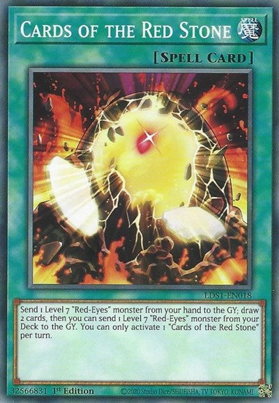 Cards of the Red Stone (Common) [LDS1-EN018-C]