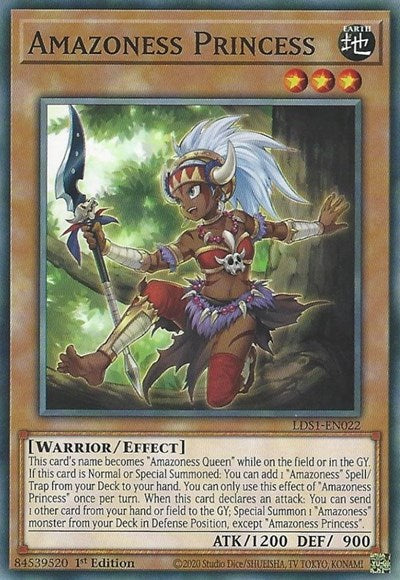 Amazoness Princess (Common) [LDS1-EN022-C]