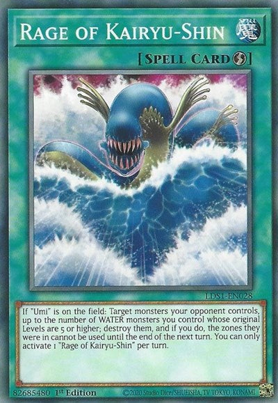 Rage of Kairyu-Shin (Common) [LDS1-EN028-C]