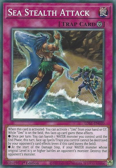 Sea Stealth Attack (Common) [LDS1-EN030-C]