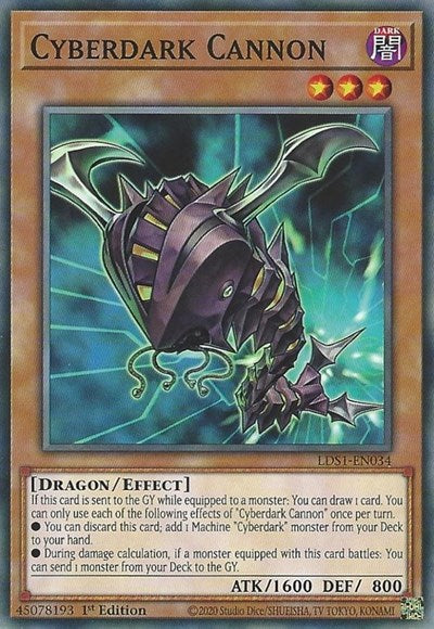 Cyberdark Cannon (Common) [LDS1-EN034-C]