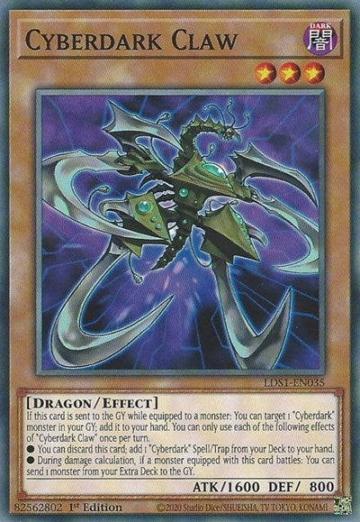 Cyberdark Claw (Common) [LDS1-EN035-C]