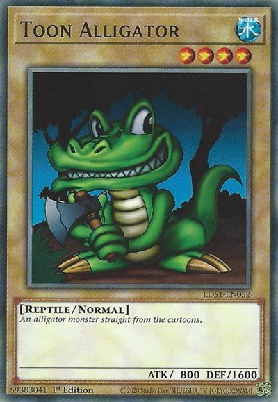 Toon Alligator (Common) [LDS1-EN052-C]
