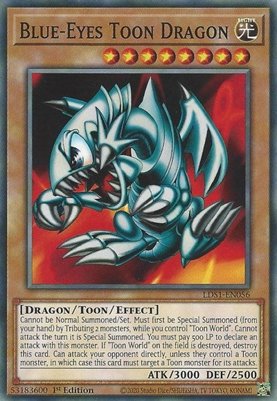 Blue-Eyes Toon Dragon (Common) [LDS1-EN056-C]