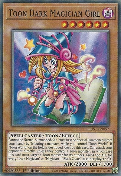Toon Dark Magician Girl (Common) [LDS1-EN057-C]