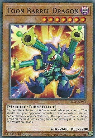 Toon Barrel Dragon (Common) [LDS1-EN064-C]