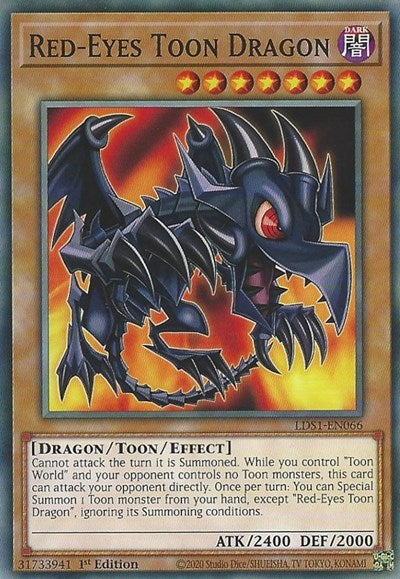 Red-Eyes Toon Dragon (Common) [LDS1-EN066-C]