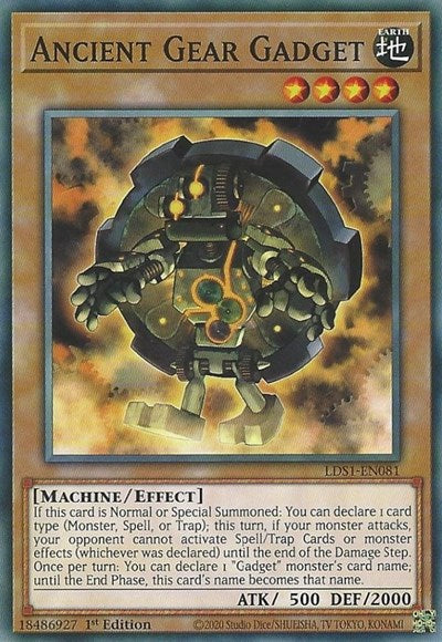 Ancient Gear Gadget (Common) [LDS1-EN081-C]