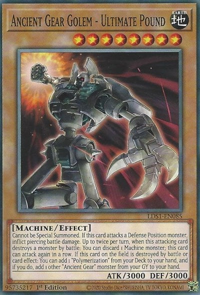 Ancient Gear Golem - Ultimate Pound (Common) [LDS1-EN085-C]