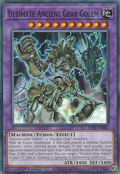 Ultimate Ancient Gear Golem (Common) [LDS1-EN087-C]