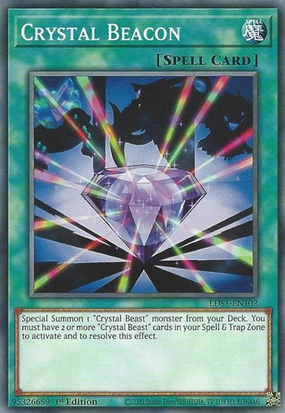 Crystal Beacon (Common) [LDS1-EN102-C]