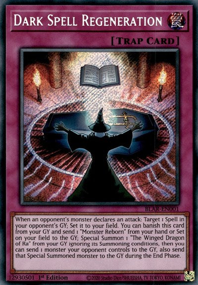 Dark Spell Regeneration (Secret Rare) [BLAR-EN001-SeR]