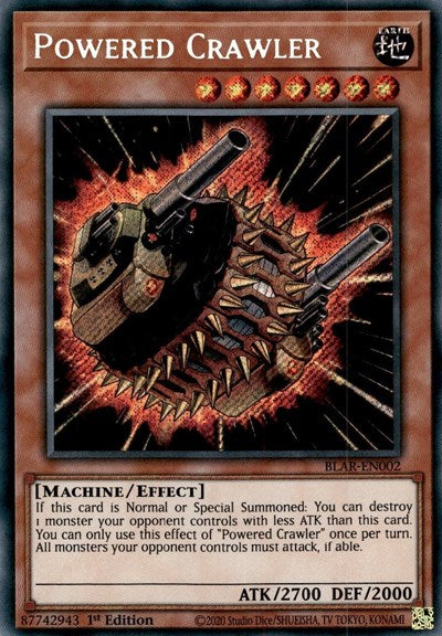Powered Crawler (Secret Rare) [BLAR-EN002-SeR]