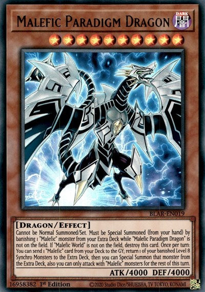 Malefic Paradigm Dragon (Ultra Rare) [BLAR-EN019-UR]