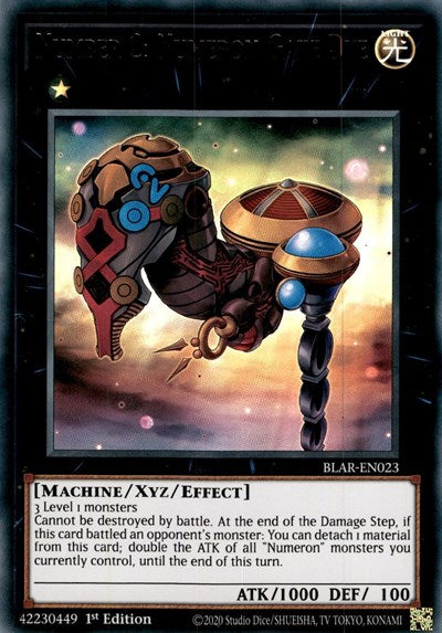 Number 2: Numeron Gate Dve (Ultra Rare) [BLAR-EN023-UR]