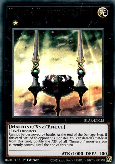 Number 4: Numeron Gate Catvari (Ultra Rare) [BLAR-EN025-UR]