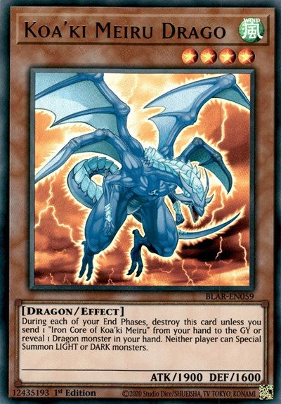 Koa'ki Meiru Drago (Ultra Rare) [BLAR-EN059-UR]