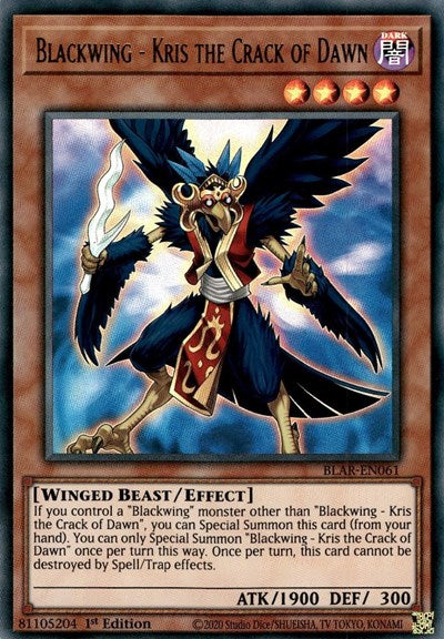 Blackwing - Kris the Crack of Dawn (Ultra Rare) [BLAR-EN061-UR]