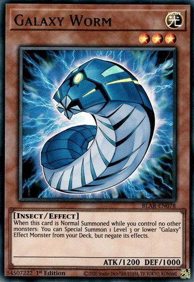 Galaxy Worm (Ultra Rare) [BLAR-EN078-UR]