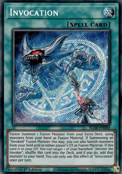Invocation (Secret Rare) [BLAR-EN084-SeR]