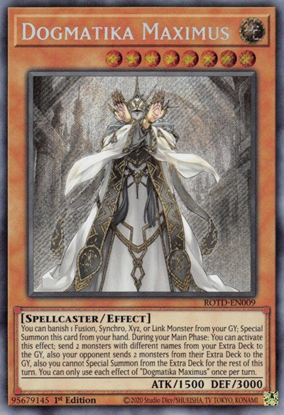 Dogmatika Maximus (Secret Rare) [ROTD-EN009-SeR]