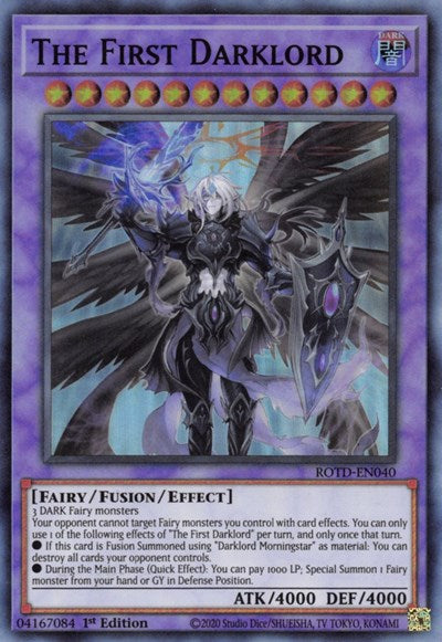 The First Darklord (Super Rare) [ROTD-EN040-SuR]