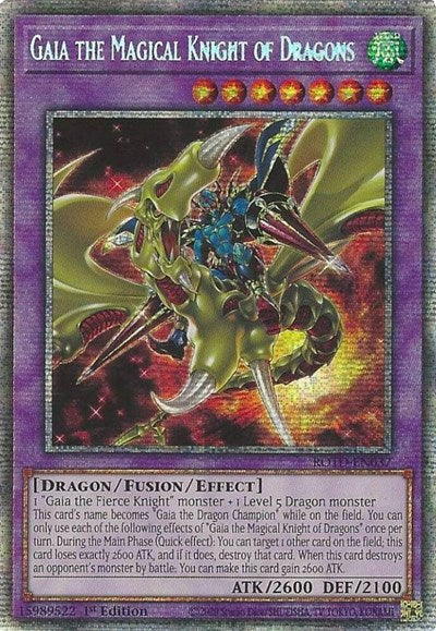 Gaia the Magical Knight of Dragons (Starlight Rare) [ROTD-EN037-StR]