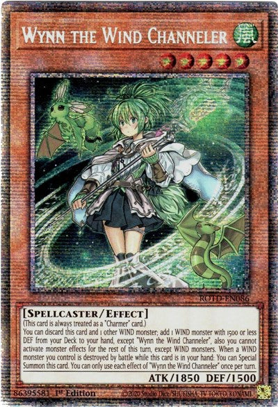 Wynn the Wind Channeler (Starlight Rare) [ROTD-EN086-StR]