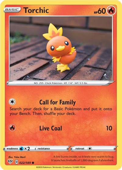 Torchic - 022/189 (Common) [DAA-022-C]