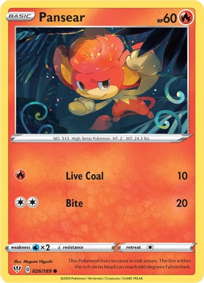 Pansear - 026/189 (Common) [DAA-026-C]