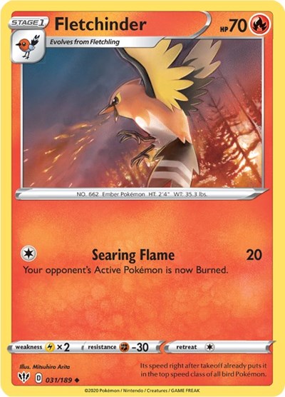 Fletchinder - 031/189 (Uncommon) [DAA-031-U]