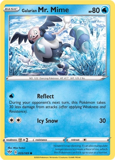 Galarian Mr. Mime - 035/189 (Common) [DAA-035-C]