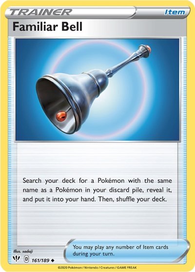 Familiar Bell - 161/189 (Uncommon) [DAA-161-U]