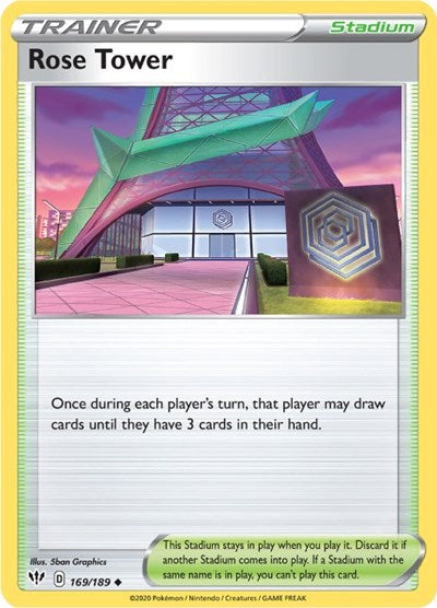 Rose Tower - 169/189 (Uncommon) [DAA-169-U]