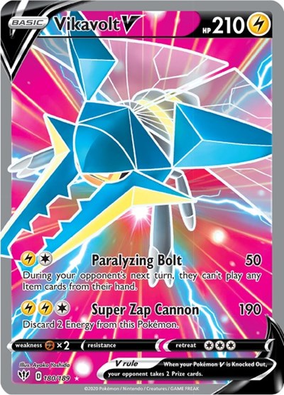 Vikavolt V - 180/189 (Ultra Rare) [DAA-180-UR]