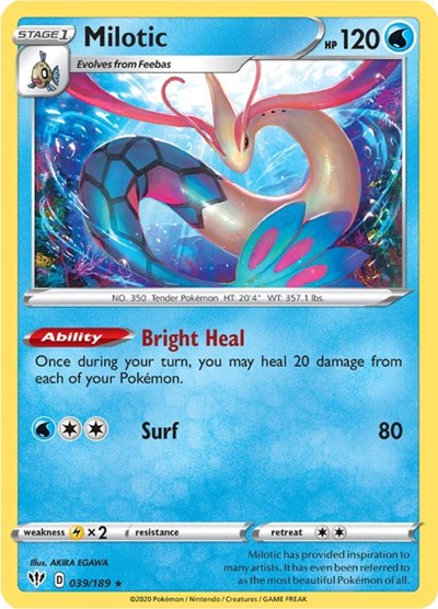 Milotic - 039/189 (Holo Rare) [DAA-039-HR]