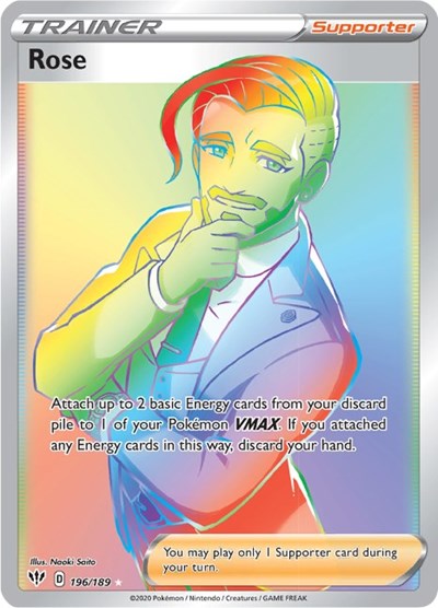 Rose - 196/189 (Secret Rare) [DAA-196-SR]