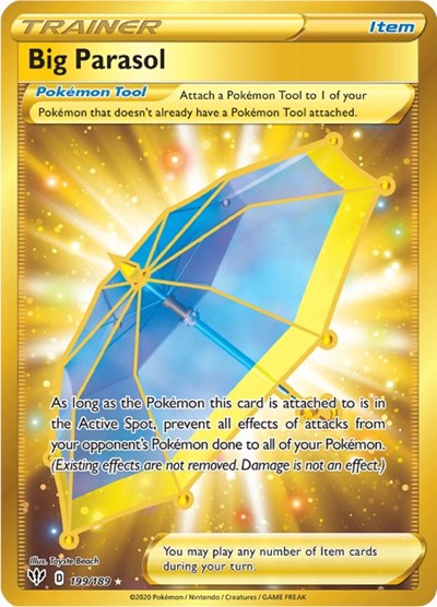 Big Parasol - 199/189 (Secret Rare) [DAA-199-SR]