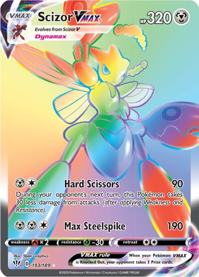 Scizor VMAX - 193/189 (Secret Rare) [DAA-193-SR]
