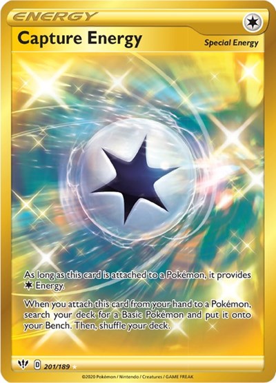 Capture Energy - 201/189 (Secret Rare) [DAA-201-SR]