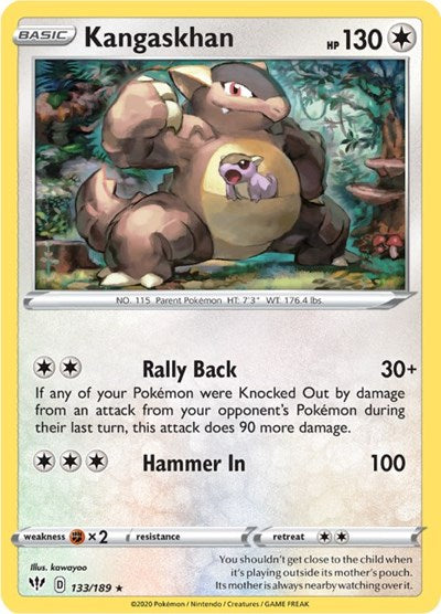 Kangaskhan - 133/189 (Holo Rare) [DAA-133-HR]