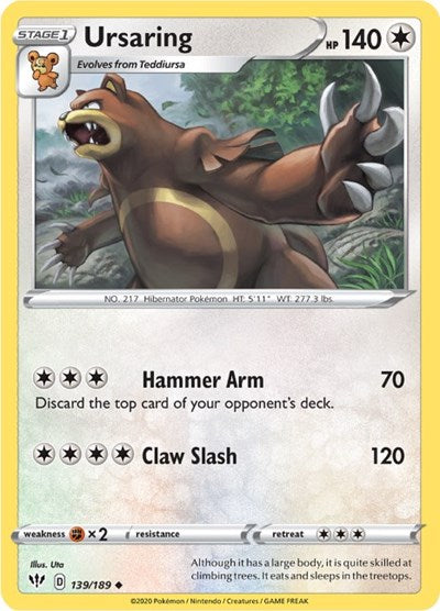 Ursaring - 139/189 (Uncommon) [DAA-139-U]