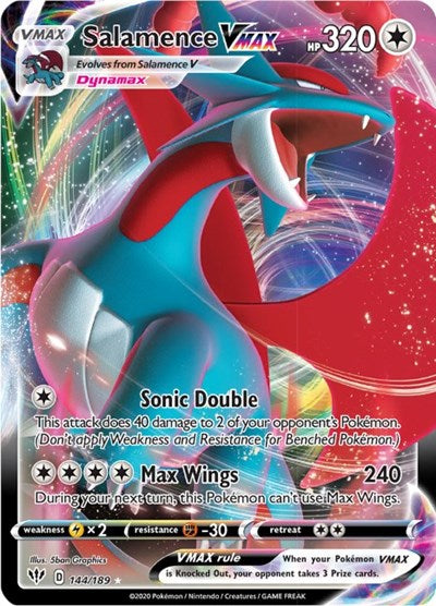 Salamence VMAX - 144/189 (Ultra Rare) [DAA-144-UR]