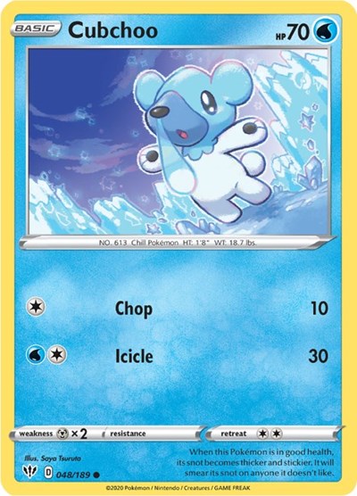 Cubchoo - 048/189 (Common) [DAA-048-C]