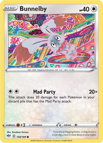 Bunnelby - 150/189 (Common) [DAA-150-C]