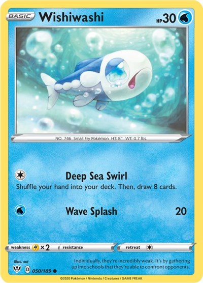 Wishiwashi - 050/189 (Common) [DAA-050-C]