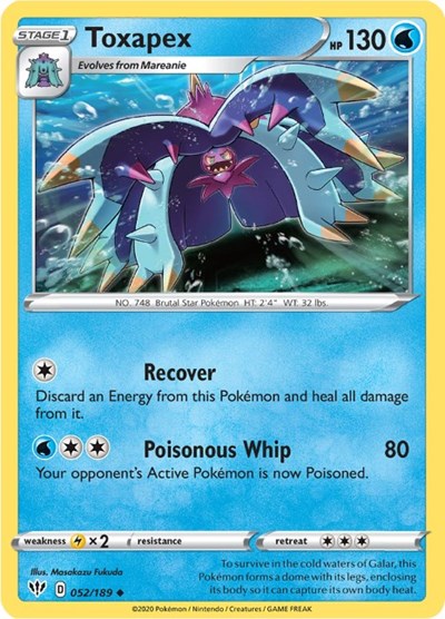 Toxapex - 052/189 (Uncommon) [DAA-052-U]