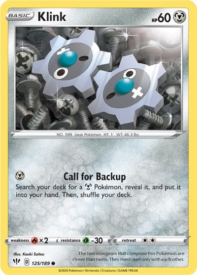 Klink - 125/189 (Common) [DAA-125-C]
